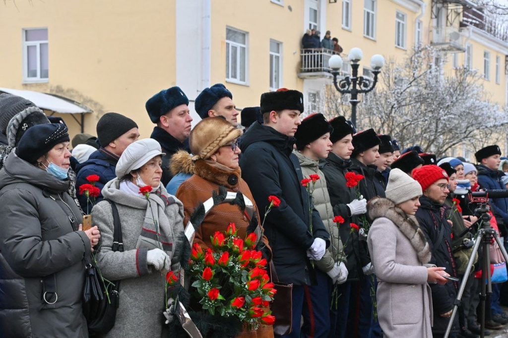 В Калужской области открыли памятник Людиновским подпольщикам