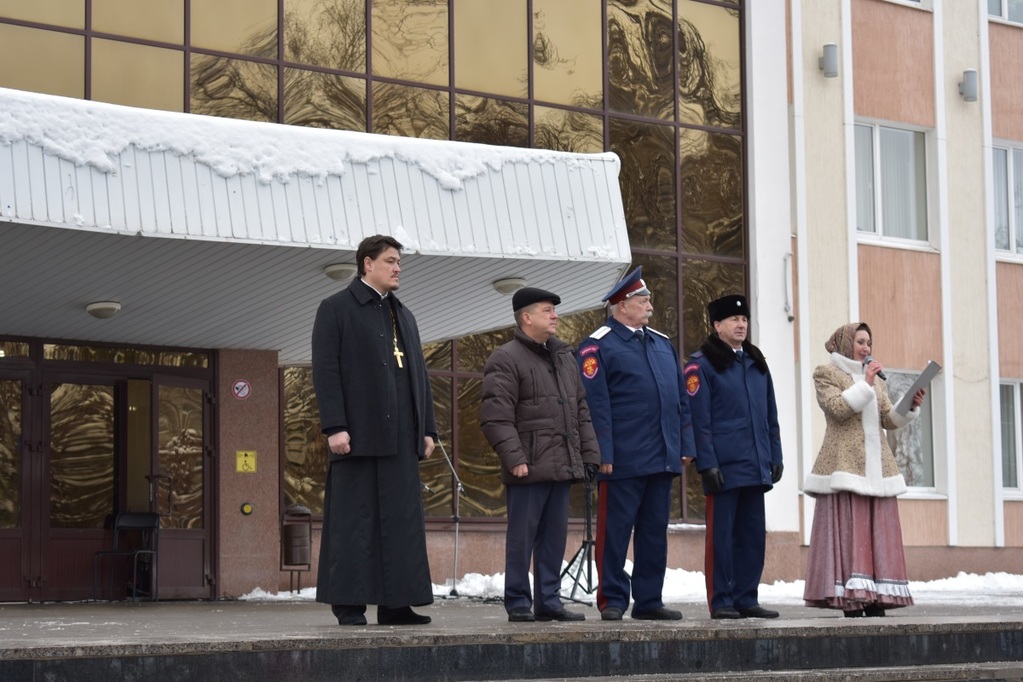 Показательный смотр казачьих организаций Липецкой области