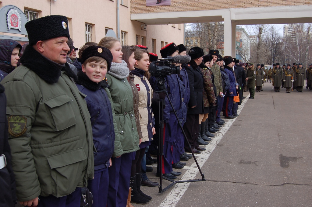 «Суббота мужества» в Московском президентском кадетском училище им. М.А.Шолохова