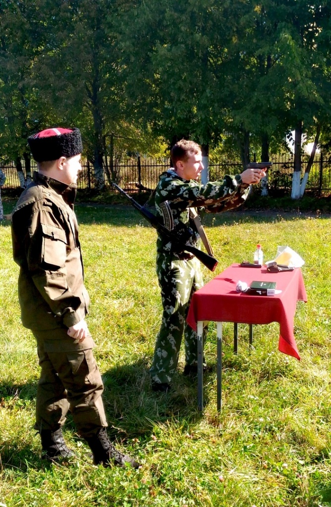 Орловские казаки готовят молодежь к службе в армии