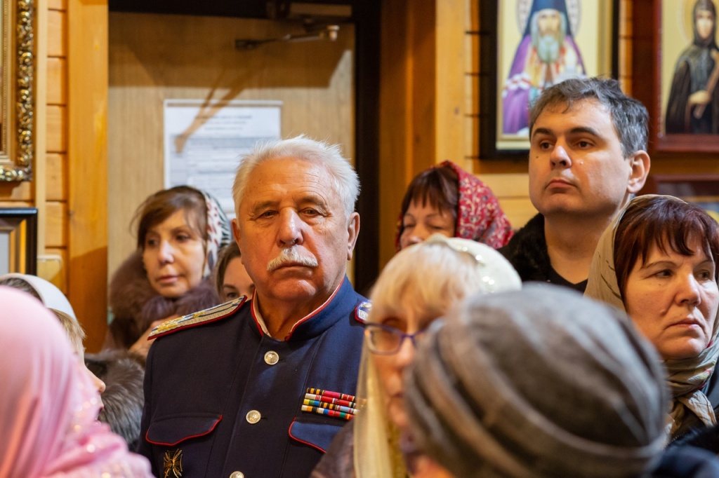 Празднование Рождества Христова в храме святого равноапостольного князя Владимира при МПКУ им. М.А. Шолохова