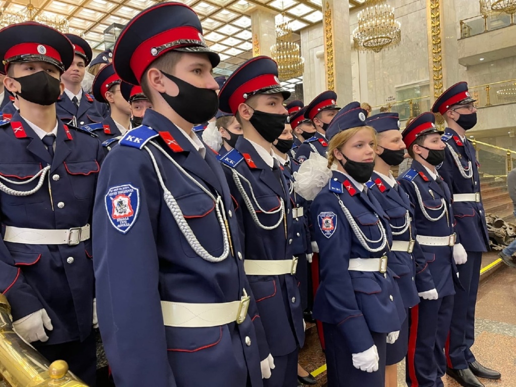 Учащиеся кадетских классов дали Торжественное обещание