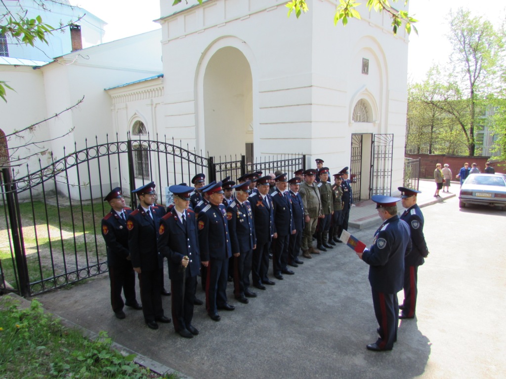 Церемония освящения знамени прошла в Калуге