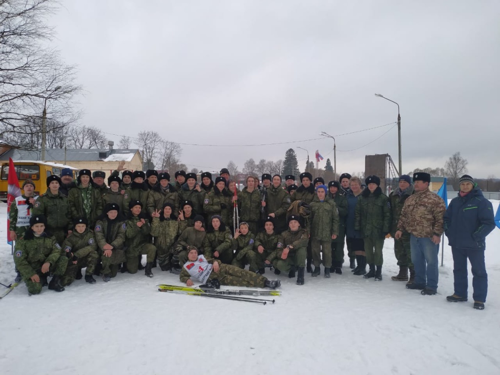 Первый Рузский казачий кадетский корпус провел соревнование по биатлону