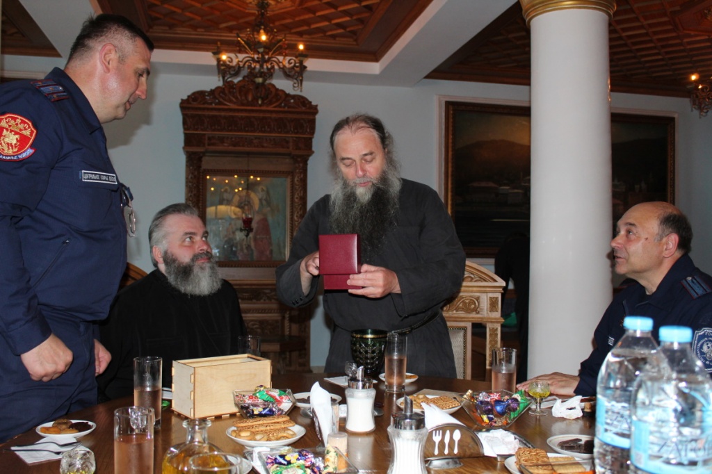 Паломничество атаманов и казаков Центрального казачьего войска на Святую гору Афон