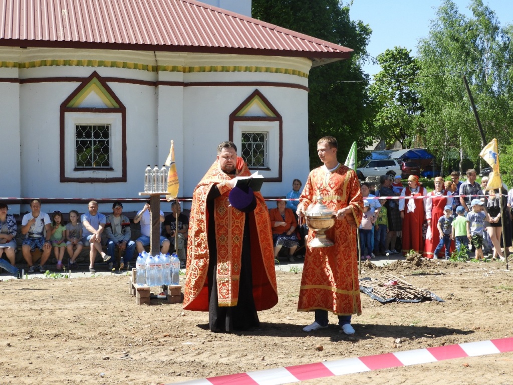 Воинский казачий праздник в Трубино