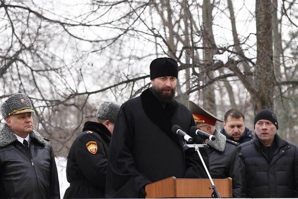 Вручение Знамени Московскому президентскому кадетскому училищу имени М.А.Шолохова войск национальной гвардии Российской Федерации