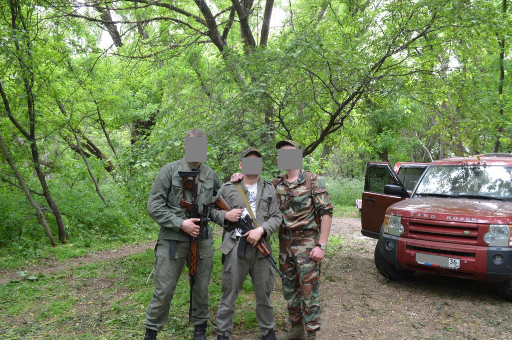 Воронежские казаки охраняют границу