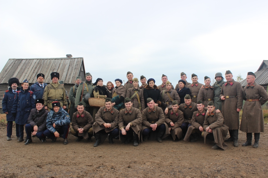 На кинокомплексе «Военфильм-Медынь» прошла военно-историческая реконструкция, посвящённая подвигу Подольских курсантов