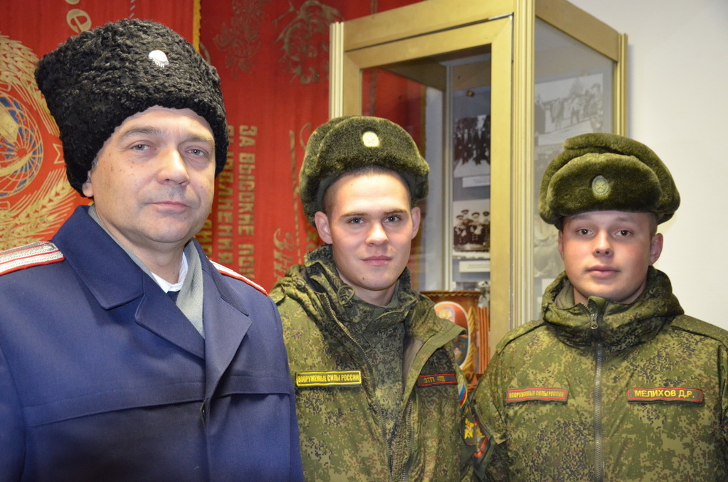 Казаки ЦКВ на службе в Кантемировской дивизии