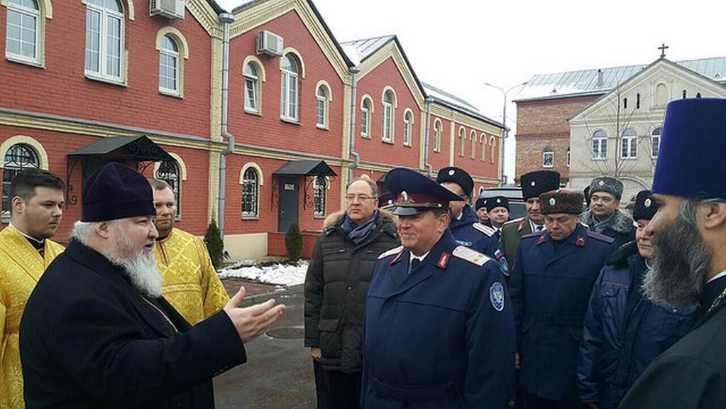 Войсковой священник ЦКВ иерей Марк Кравченко сослужил за Божественной Литургией Высокопреосвященнейшему Кириллу митрополиту Ставропольскому и Невинномысскому в храме иконы Божией Матери «Отрада и Утешение»