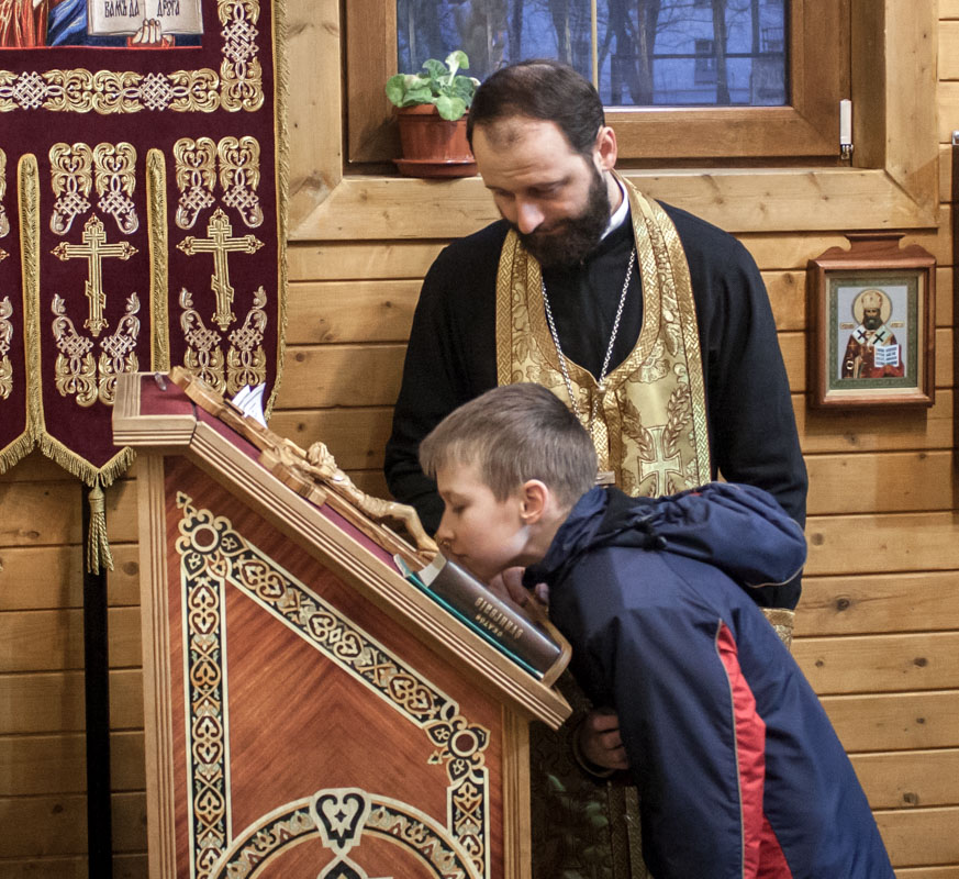 Кадетская Литургия 5-х классов Московского президентского кадетского училища им. М.А. Шолохова