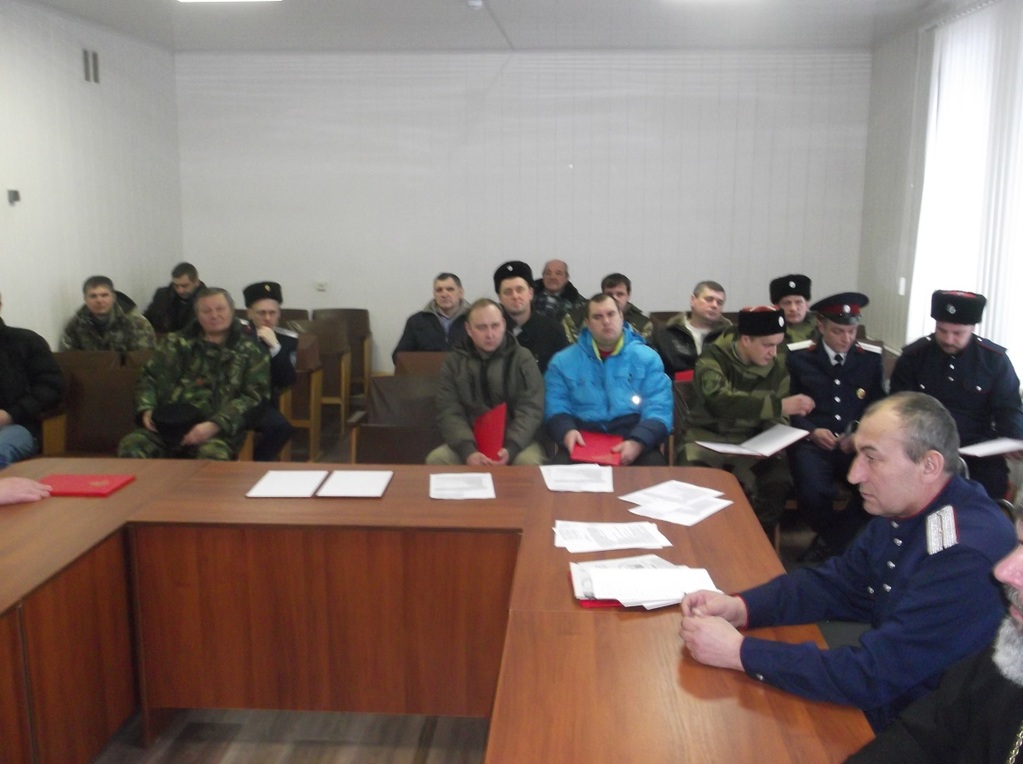 Казаки ХКО Новосильского района приняли присягу
