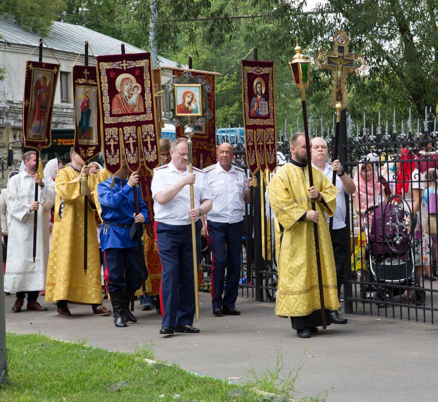 Престольный праздник в храме св. равноап. кн. Владимира при Московском президентском кадетском училище им. М.А. Шолохова войск национальной гвардии РФ