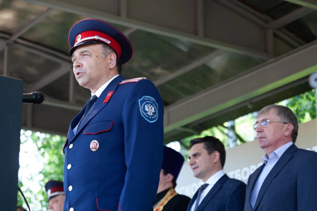 Регионально-войсковой этап Всероссийского слета казачьей молодежи «Готов к труду и обороне» ВКО "ЦКВ"
