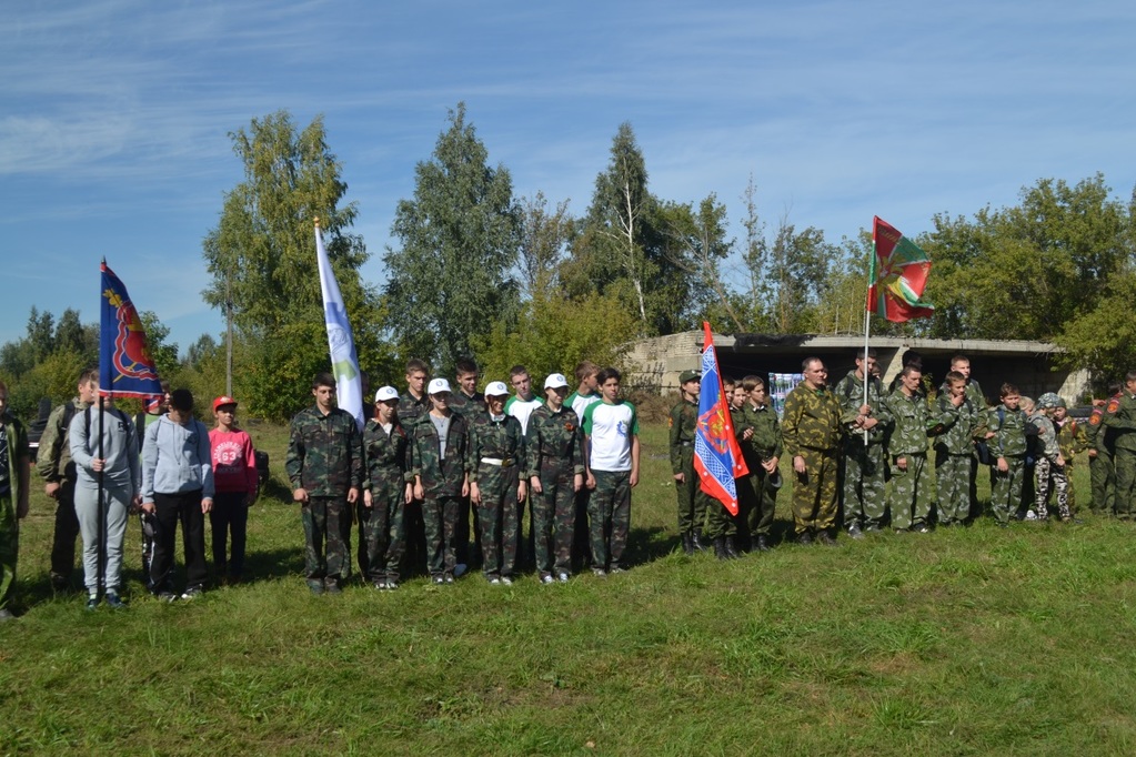 Полевой выход липецких казачат