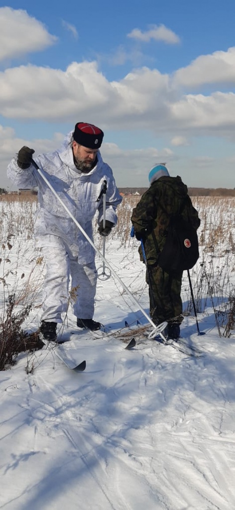Лыжный поход в Домодедово