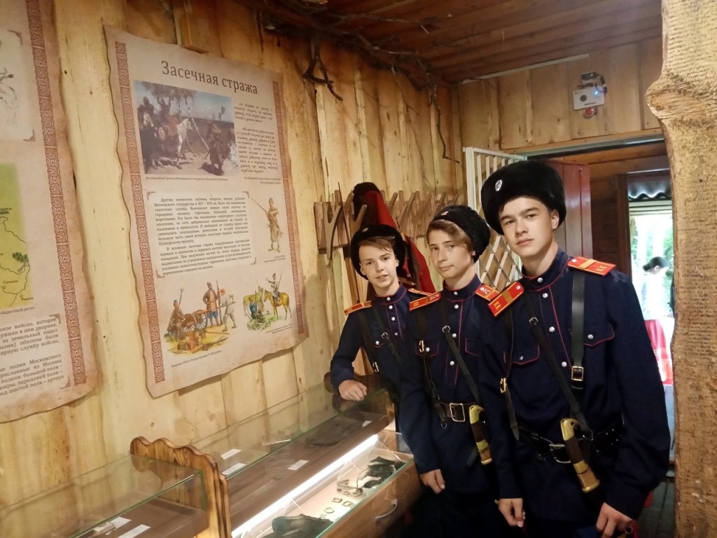 Калужские казаки побывали на территории «Большой Засечной черты»