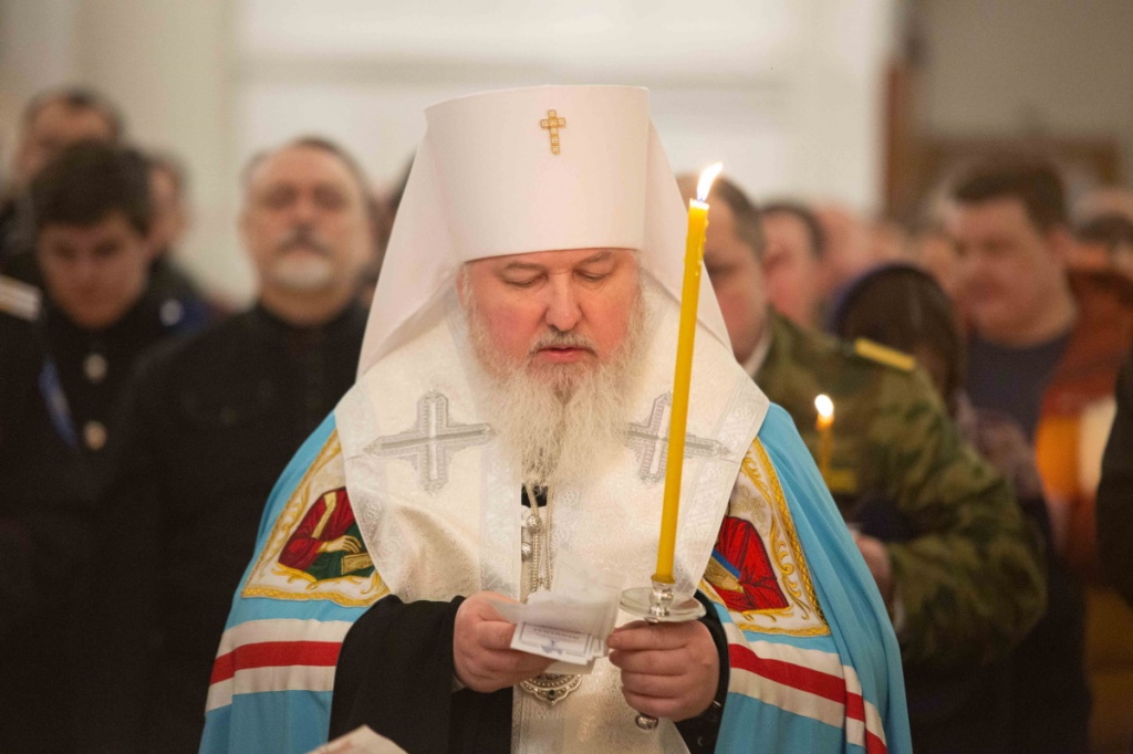 Настоятель храма св. равноап. кн. Владимира при МПКУ им. М.А. Шолохова, войсковой священник Центрального казачьего войска иерей Марк Кравченко принял участие в совершении панихиды по жертвам политики «расказачивания» в казачьем храме иконы Божией Матери «Отрада и Утешение» на Ходынском поле