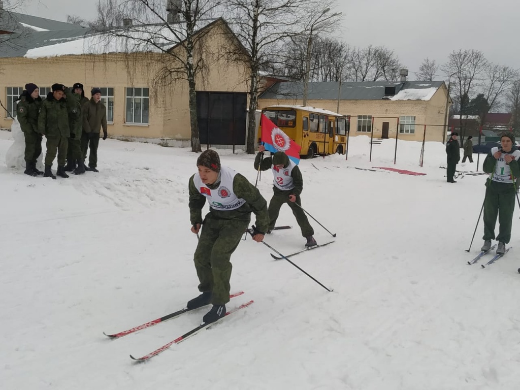 Первый Рузский казачий кадетский корпус провел соревнование по биатлону