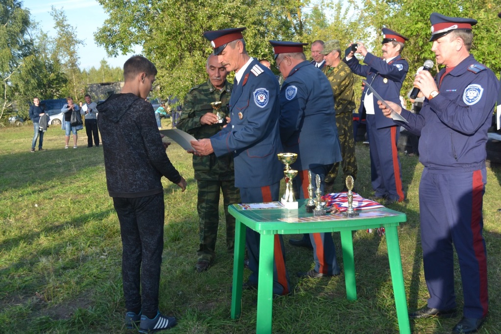Полевой выход липецких казачат