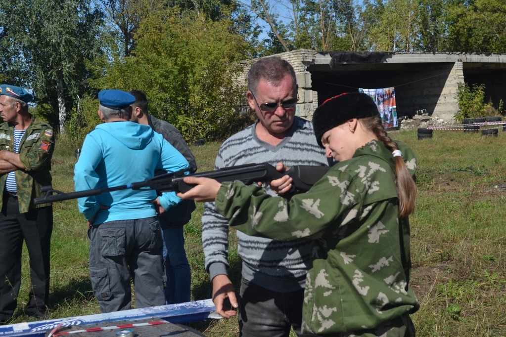 Полевой выход липецких казачат