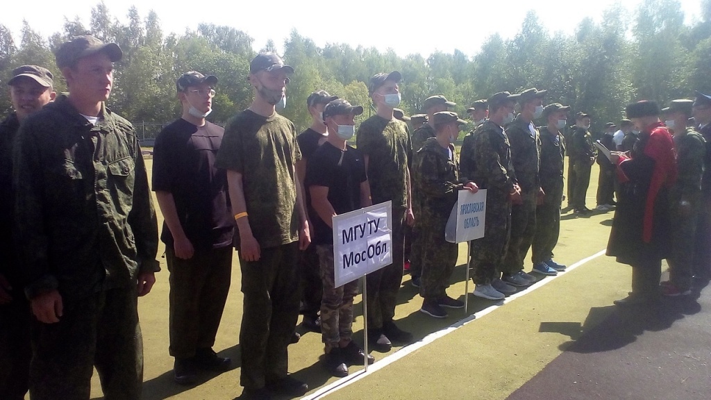 Регионально-войсковой этап Всероссийского слета казачьей молодежи «Готов к труду и обороне» ВКО "ЦКВ"