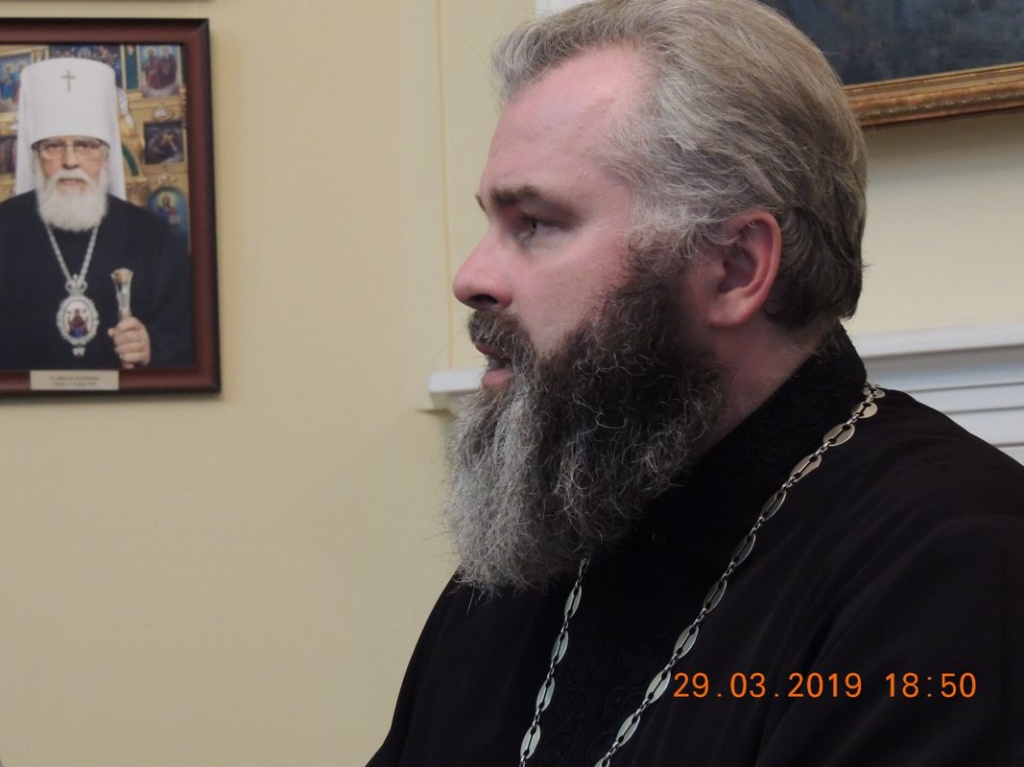 Войсковой священник ВКО ЦКВ иерей Марк Кравченко совершил рабочий визит в Тверскую митрополию