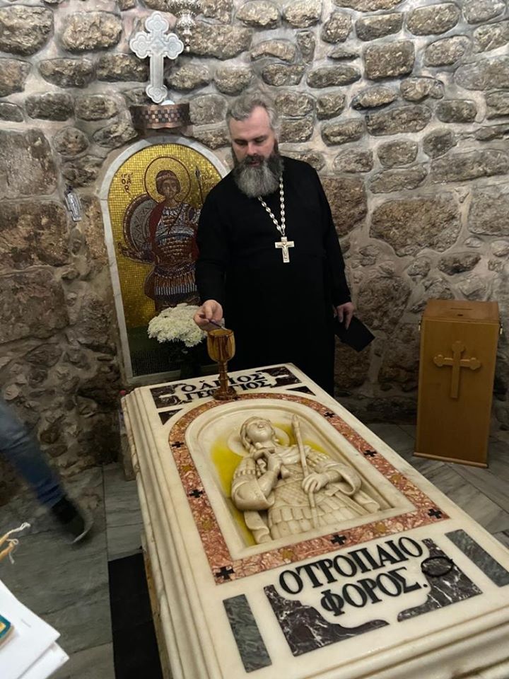 Группа атаманов и казаков Центрального казачьего войска и прихожан Князь-Владимирского храма в сопровождении войскового священника ВКО ЦКВ иерея Марка Кравченко совершила Паломничество на Святую Землю
