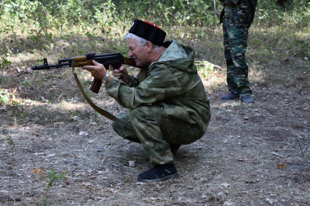 В Липецкой области прошли полевые сборы для казаков