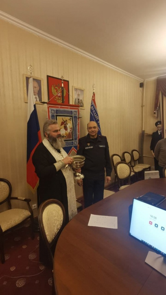Иерей Марк принял участие в заседании Совета атаманов ВКО ЦКВ
