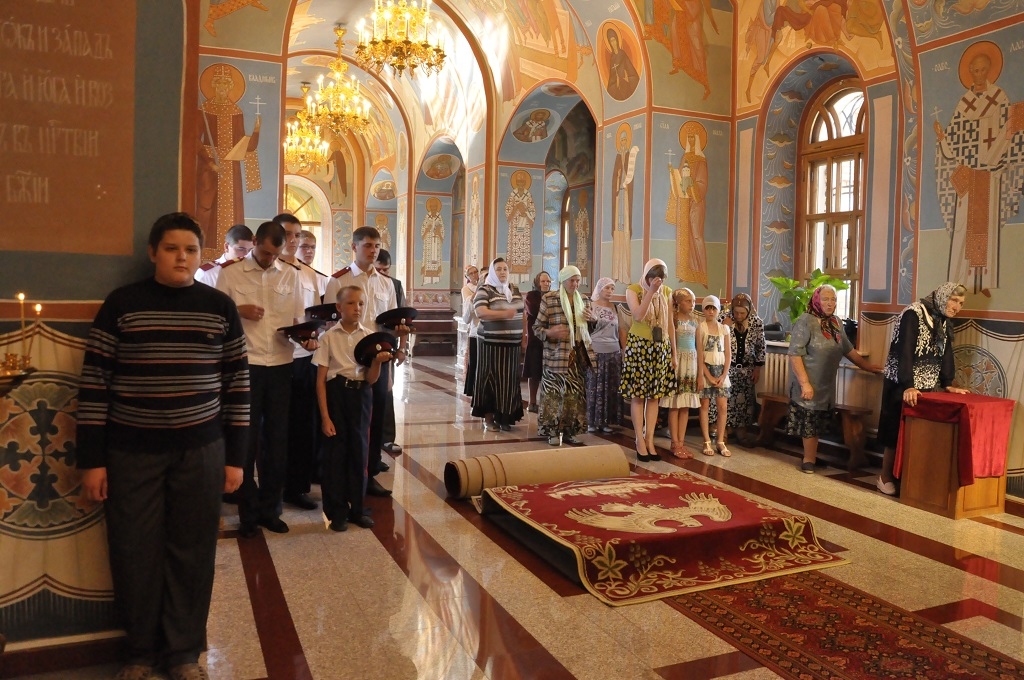 Всенощное бдение в церкви Новомучеников и Исповедников Российских