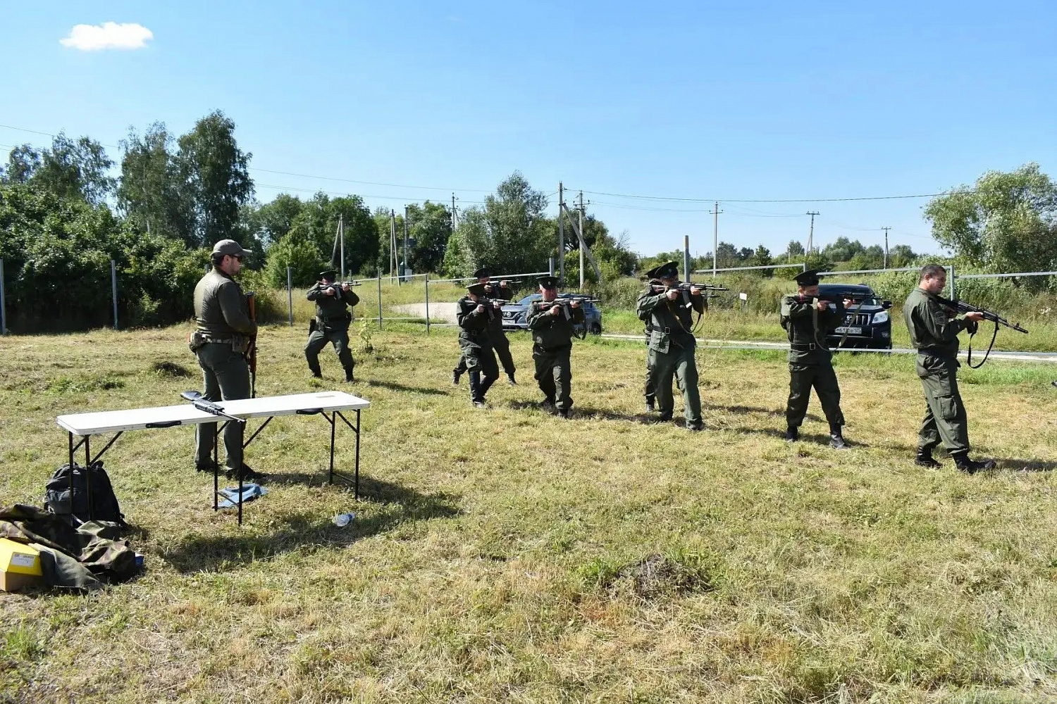 Казаки Отдельского казачьего общества Липецкой области провели полевые сборы для молодежи