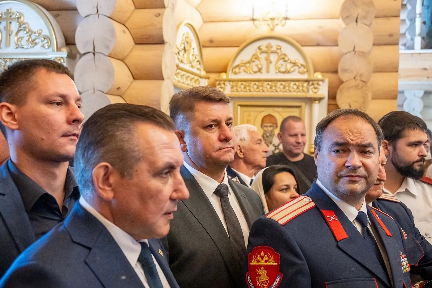 Атаман Центрального казачьего войска Андрей Фадюхин посетил Белгородскую область